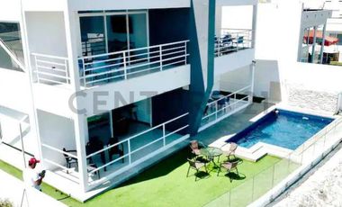 RENTA DEPARTAMENTO FRENTE AL MAR EN PLAYA SANTA MARIANITA - MANTA