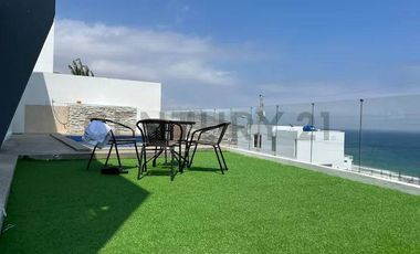 RENTA DEPARTAMENTO FRENTE AL MAR EN PLAYA SANTA MARIANITA - MANTA