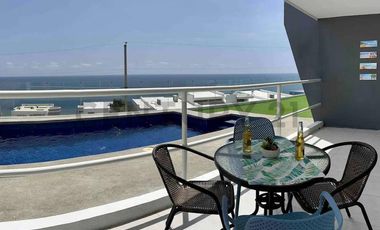 RENTA DEPARTAMENTO FRENTE AL MAR EN PLAYA SANTA MARIANITA - MANTA