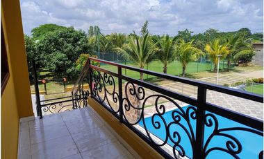 Esplendida Cabaña en Sabanagrande con Piscina, Kiosko y Cancha