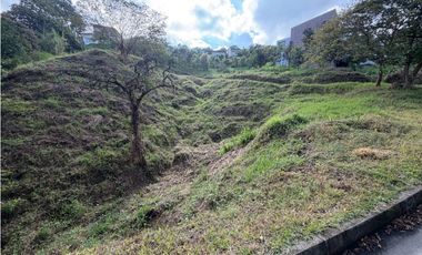 VENTA LOTE EN LOMA DEL ESCOBERO PARTE BAJA, ENVIGADO, UNIDAD CERRADA