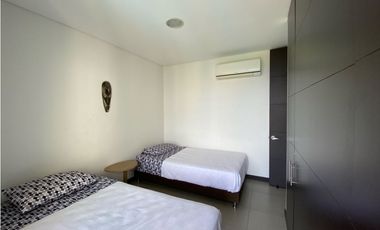 Hermoso apartamento amoblado con vista al mar