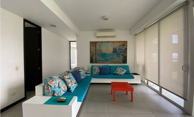 Hermoso apartamento amoblado con vista al mar