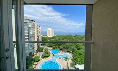 Hermoso apartamento amoblado con vista al mar