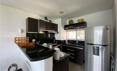 Hermoso apartamento amoblado con vista al mar