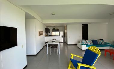 Hermoso apartamento amoblado con vista al mar