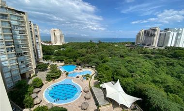 Hermoso apartamento amoblado con vista al mar