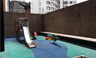ARRIENDO EXCELENTE APARTAMENTO EN NOGAL CON  LINDA TERRAZA de 70 MTS