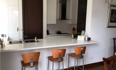 ARRIENDO EXCELENTE APARTAMENTO EN NOGAL CON  LINDA TERRAZA de 70 MTS