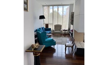 ARRIENDO EXCELENTE APARTAMENTO EN NOGAL CON  LINDA TERRAZA de 70 MTS