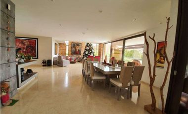 VENTA PERMUTA CASA CAMPESTRE  RUITOQUE ALTO GOLF COUNTRY CLUB  COD:197