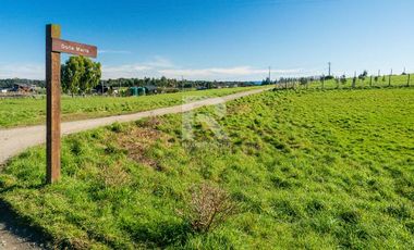 PARCELA EN CONDOMINIO CON VISTA VOLCANES Y ACCESO AL LAGO.