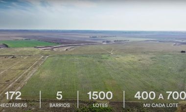 Terreno en venta cinco lagos - ibarlucea