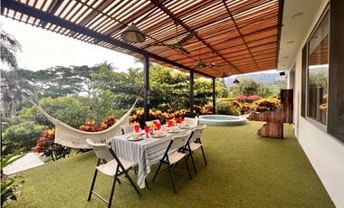 ALQUILA ESPECTACULAR CASA CAMPESTRE