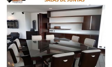 *ARRIENDO OFICINA AMOBLADA 214 M2 EN CALLE 94