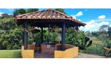 CASA FINCA EN EL CARMEN VIA RONEGRO A LA CEJA 3.750 MTS DOS CASAS