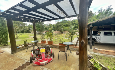 VENDO HERMOSA PARCELA CON CASA CAMPESTRE EN LAS GUACAS
