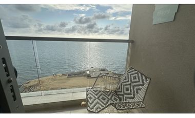 SE VENDE ESPECTACULAR APTO  DUPLEX VISTA  FRENTE AL MAR EN BQUILLA