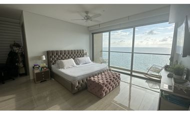 SE VENDE ESPECTACULAR APTO  DUPLEX VISTA  FRENTE AL MAR EN BQUILLA