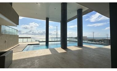 SE VENDE ESPECTACULAR APTO  DUPLEX VISTA  FRENTE AL MAR EN BQUILLA