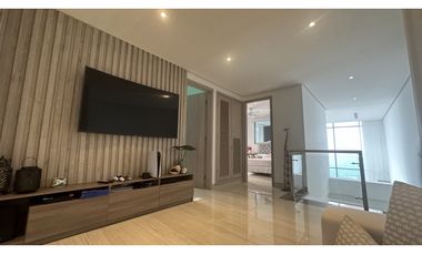 SE VENDE ESPECTACULAR APTO  DUPLEX VISTA  FRENTE AL MAR EN BQUILLA