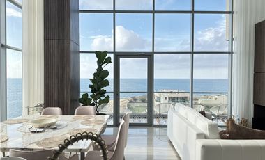 SE VENDE ESPECTACULAR APTO  DUPLEX VISTA  FRENTE AL MAR EN BQUILLA