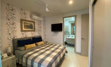 Precioso apartamento amoblado en primera línea de playa