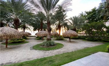 Precioso apartamento amoblado en primera línea de playa