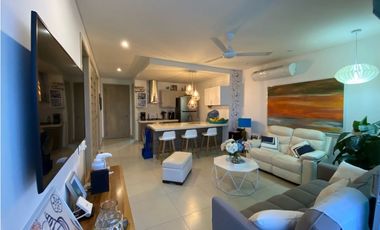 Precioso apartamento amoblado en primera línea de playa