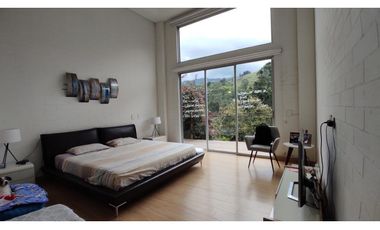 Moderna casa de 1 piso variante de Caldas en unidad cerrada