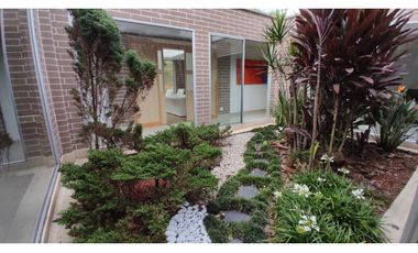 Moderna casa de 1 piso variante de Caldas en unidad cerrada