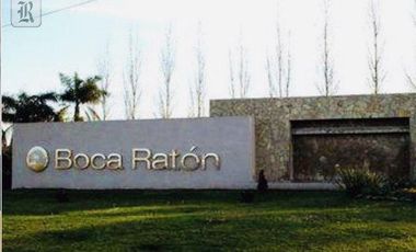 venta- lote- Terreno - Boca Raton - barrio privado - club golf - oportunidad