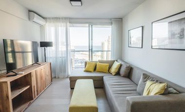 Alquiler por dia departamento 3 ambientes para 4 personas zona La Perla vista al mar