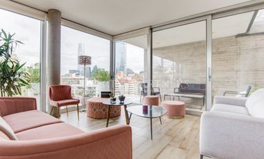 Cerro San Luis/ Moderna casa 3D más estar/ Amoblada