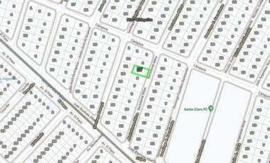 Terreno en venta - 15 x 37mts - 405mts2 - Camet