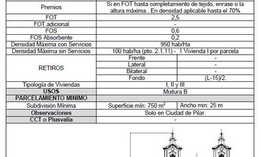 Terreno - Pilar