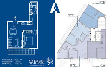 Departamento 2 ambientes balcón corrido. oportunidad!! mas opciones!