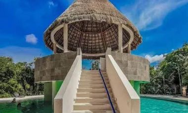 ESPECTACULAR CASA EN VENTA CON ROOF GARDEN EN ALDEA HA'PUERTO MORELOS, QROO.