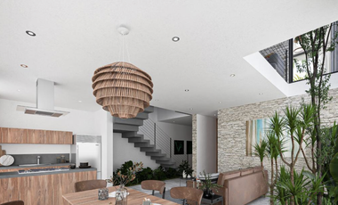 ESPECTACULAR CASA EN VENTA CON ROOF GARDEN EN ALDEA HA'PUERTO MORELOS, QROO.