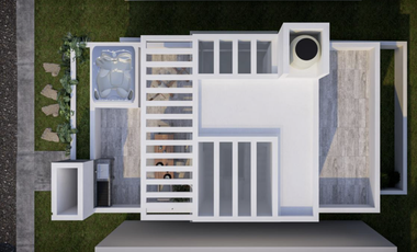 ESPECTACULAR CASA EN VENTA CON ROOF GARDEN EN ALDEA HA'PUERTO MORELOS, QROO.