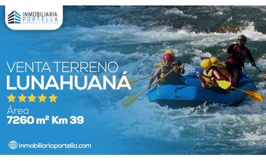 LUNAHUANA TERRENO en VENTA