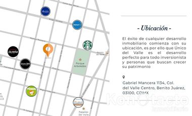 LOCALES COMERCIALES EN DEL VALLE CENTRO, GABRIEL MANCERA, BENITO JUÁREZ