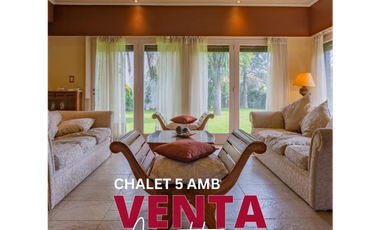 VENTA Espectacular Chalet 5 amb sobre gran lote - zona Constitución