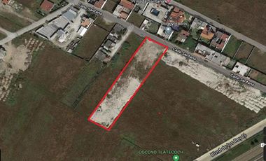 Terreno en venta en Cacalotepec, zona de Lomas de Angelópolis, muy cerca de Torre Helea ¡Inversionistas!