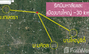 Land for sale in Bang Len, Nakhon Pathom