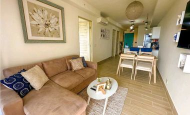 ALQUILO APARTAMENTO FULL AMOBLADO EN CHAME PLAYA CARACOL  2R
