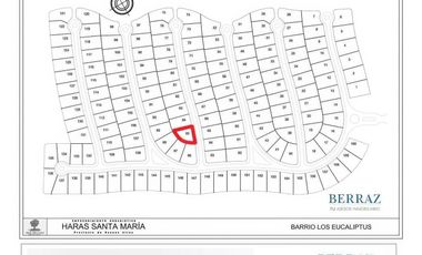 Terreno en venta - 720Mts2 - Haras de Santa María, Escobar