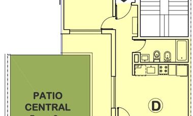 Departamento en  Centro