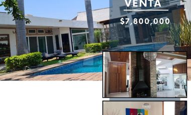 Casa de una planta con alberca propia
