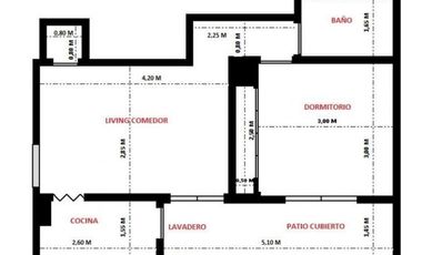 Venta De Departamento 2 Ambientes En Palermo, Capital Federa